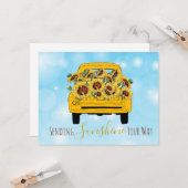 Carte Chargement en camion de soleil (Devant/Arrière en situation)