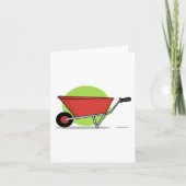 Carte Chariot de jardin à roue rouge (Devant)