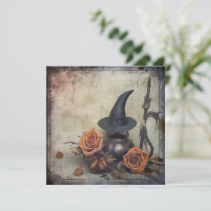 Carte Chariot Halloween vintage (8)