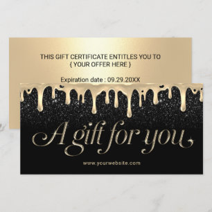 Carte Chariots d'or moderne Salon et certificats-cadeaux