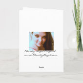 Carte Charity Angel Encouragement (Dos)