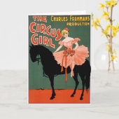 Carte Charles Frohman's Production, The Circus Girl 3 (Fleur jaune)
