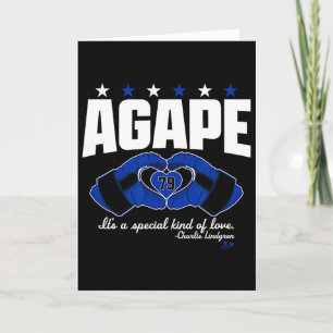 Carte Charlie Lindgren Amour agapè - Washington