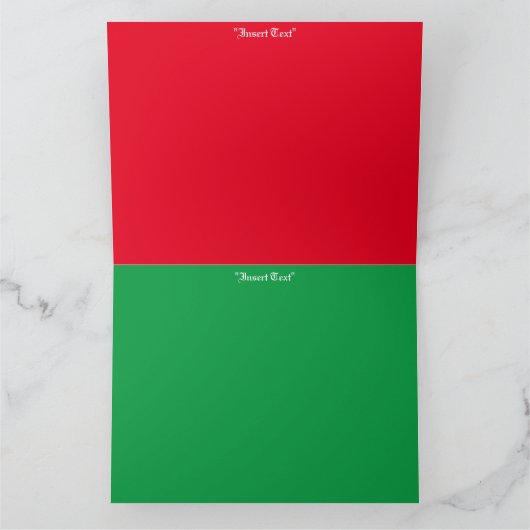 Carte Charme de Noël (Intérieur)