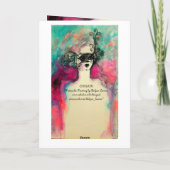 Carte CHARME / Joyeux anniversaire (Dos)