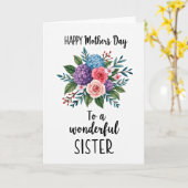 Carte Charming Mothers Day Script Card (Fleur jaune)