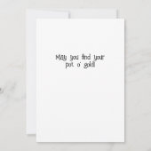 Carte Charming St. Patrick’s Day Cat & Pot of Gold Flat (Dos)