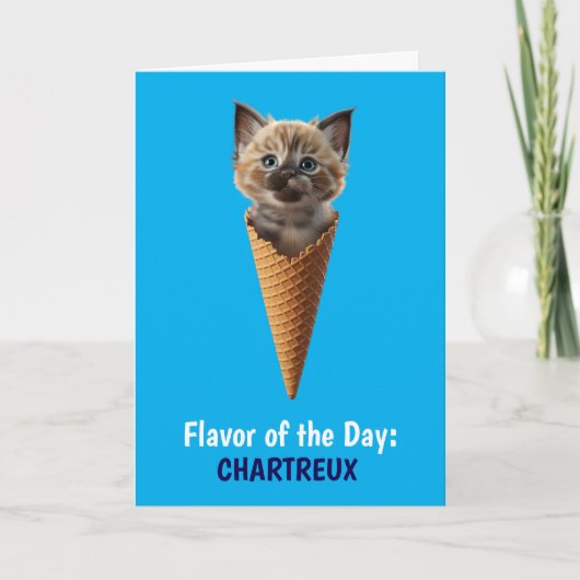 Carte Chartreux Cone (Devant)