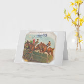 Carte Chasers Vintage Horse Racing (Fleur jaune)