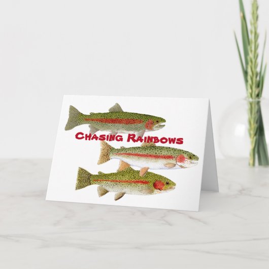 Carte Chasing Rainbows (Devant)