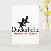 CARTE CHASSE À DUCK (Fleur jaune)