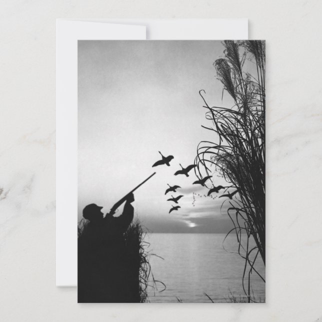 Carte Chasse au canard (Devant)