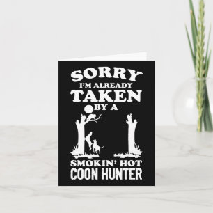 Carte Chasse Au Coon Chasse Au Coon Chasseurs De Coon