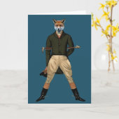 Carte Chasse au renard (Fleur jaune)