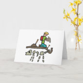 Carte Chasse aux fossiles (Fleur jaune)
