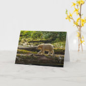Carte Chasse de l'ours esprit blanc (Fleur jaune)