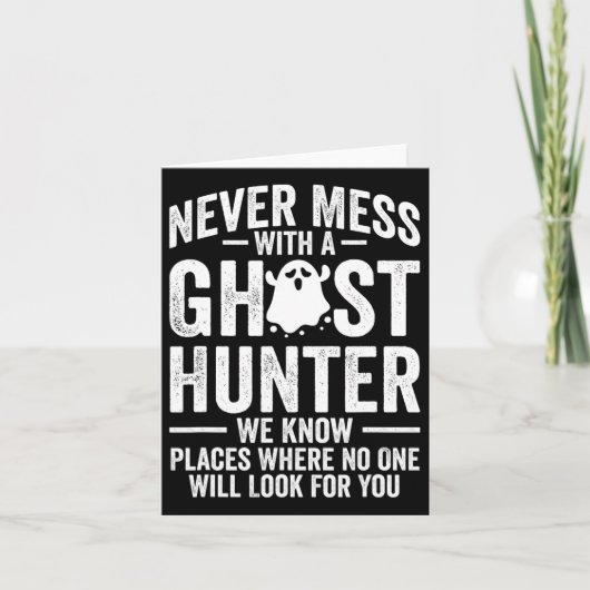 Carte Chasse EVP paranormale Aventures de chasseur de fa (Devant)
