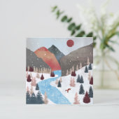 Carte Chasse hivernale Fox (Debout devant)