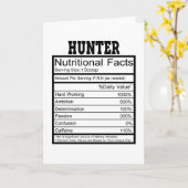 Carte Chasseur (Fleur jaune)