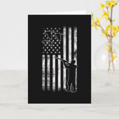 Carte Chasseur de chasse au canard Chasseur de canard (Fleur jaune)