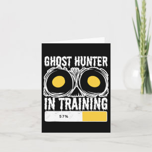 Carte Chasseur De Fantômes En Formation Halloween Chasse