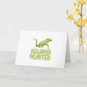 Carte Chasseur d'Iguana (Fleur jaune)