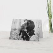 Carte Chasseur d'ours, 1909 (Devant)