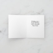 Carte Chat Ange Noël (Intérieur)