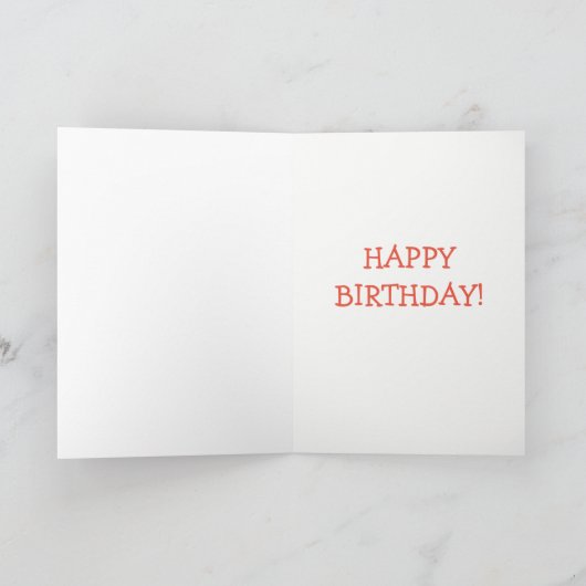 Carte Chat Anniversaire (Intérieur)