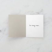 Carte Chat aux yeux verts dans un panier d'anniversaire (Intérieur)