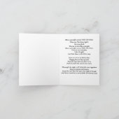 Carte Chat "Ayez-vous un joyeux petit Noël" (Intérieur)