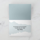 Carte Chat Belle Anniversaire Avec Mug De Café Rouge (Intérieur)