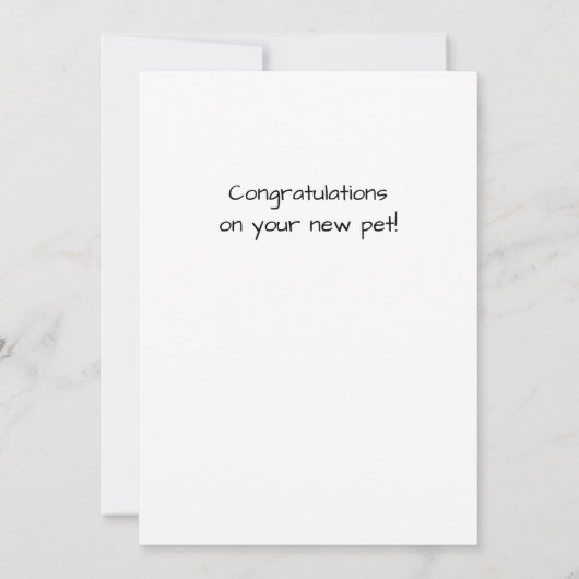 Carte Chat Blanc aux Yeux Verts de Style Vitrail (Dos)