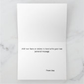 Carte Chat boîte à jouets de Noël (Intérieur)