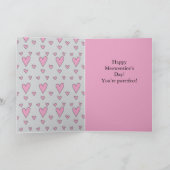 Carte Chat Bonne Fête de la Saint-Valentin (Intérieur)