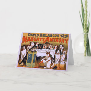 Carte Chat Chorus ! -Carte de vœux