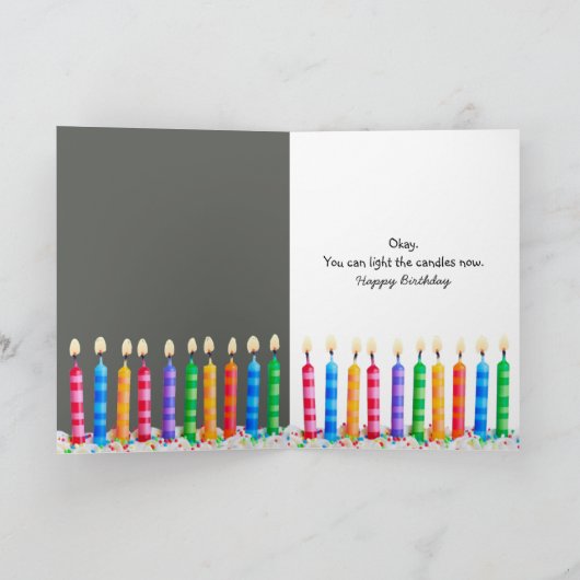 Carte Chat d'anniversaire avec lunettes de soleil Aviato (Intérieur)