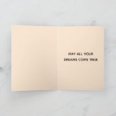 Carte Chat d'anniversaire | Orange Chat Joyeux Anniversa (Intérieur)