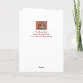 Carte Chat dans la valise Cancer Support (Dos)