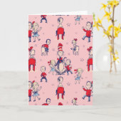 Carte Chat Dans Le Casquette | Avec Motif pour enfants (Fleur jaune)