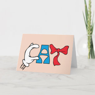 Carte Chat dans le Casquette   Texte de la pièce