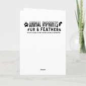 Carte Chat d'art folklorique boho, fleurs et papillon d' (Dos)