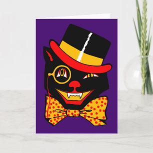 Carte Chat de casquette supérieur