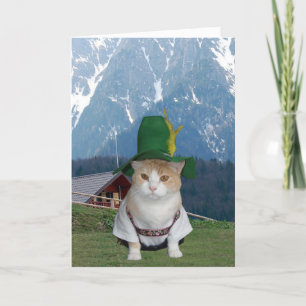 Carte Chat de Customizable