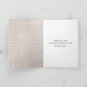 Carte Chat de Ferme Pensée pour Toi (Intérieur)