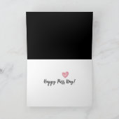 Carte Chat de grange dans une fête d'anniversaire de fen (Intérieur)