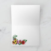 Carte Chat de Pâques Orange (Intérieur)