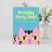 Carte Chat de poche Alien (Debout devant)