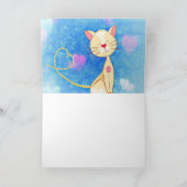 Carte Chat de rêve (Intérieur)