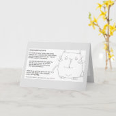 Carte Chat de Schrodinger : Fête des mères (Fleur jaune)